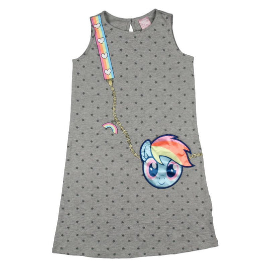 My Little Pony Friendship Is Magic Girl's Rainbow Dash Tank Top Dress For Kids