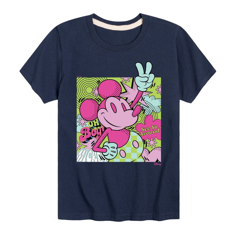 Boys' - Disney - Mickey Mouse Short Sleeve Graphic T-Shirt