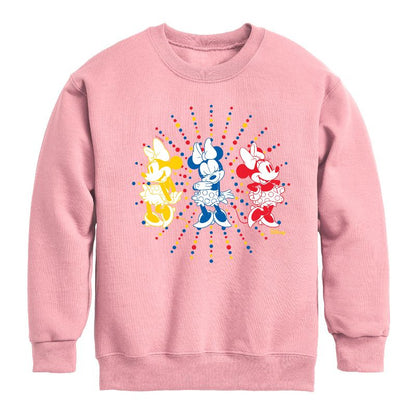 Boys' - Disney - Mickey & Friends Graphic Long Sleeve Fleece Sweatshirt