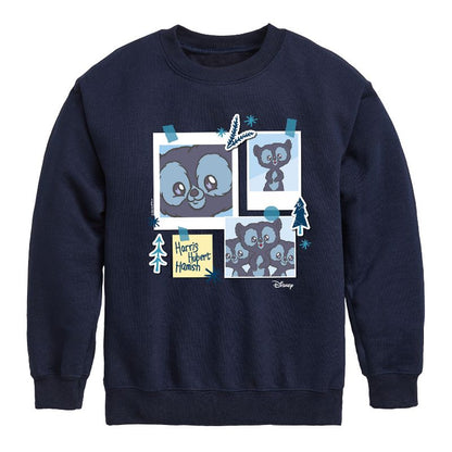 Boys' - Disney - Harris, Hubert, & Hamish Graphic Long Sleeve Fleece Sweatshirt