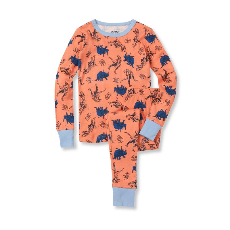 Lands' End Kids Pattern Snug Fit Pajama Set (Part 2)