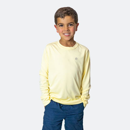 قميص سباحة Vapor Apparel Youth UPF 50+ للحماية من أشعة الشمس فوق البنفسجية بأكمام طويلة وواقي من الطفح الجلدي