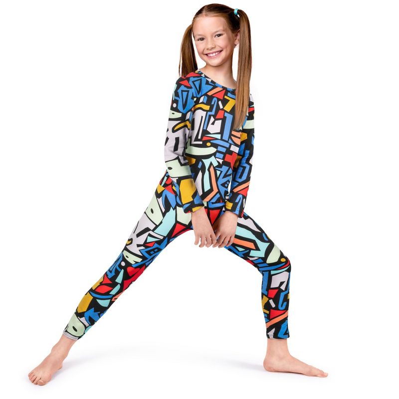 Rocky Thermal Underwear for Girls, Long Johns Fleece Lined Set, Shirt & Pants, Base Layer