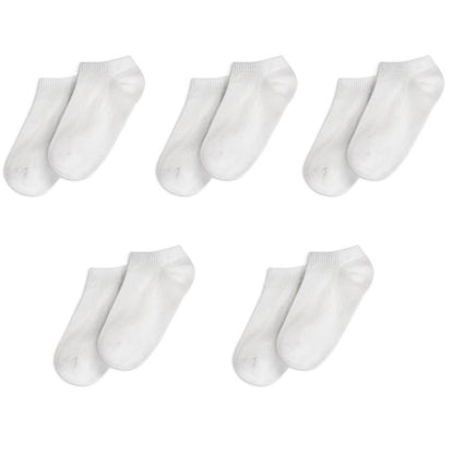 Mightly Kids Organic Cotton Ankle Sports Socks 5-pack