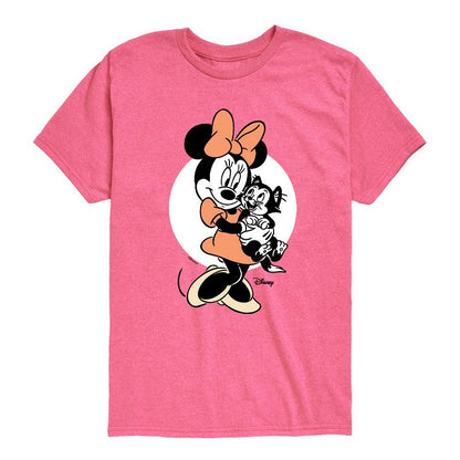 Boys' - Disney - Minnie Mouse & Figaro Hugs Short Sleeve Graphic T-Shirt