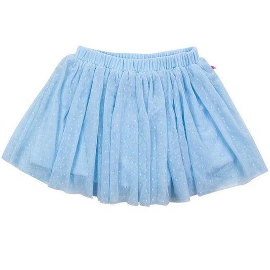 RuffleButts Girls Dotted Tulle Skirt