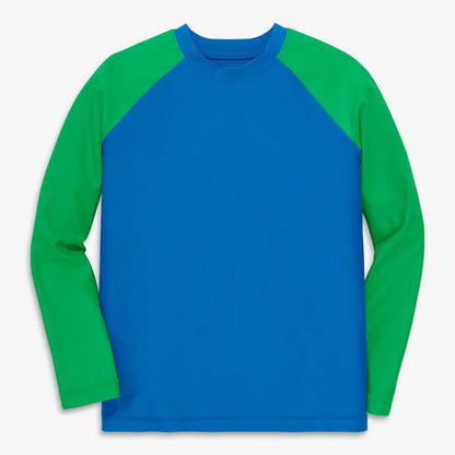 Primary Kids Long Sleeve Baseball Rash Guard