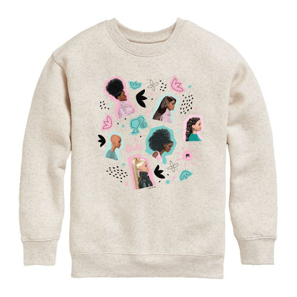 Boys' - Barbie - Easter Graphic Long Sleeve Fleece Sweatshirt