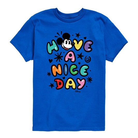 Boys' - Disney - Mickey Mouse Short Sleeve Graphic T-Shirt
