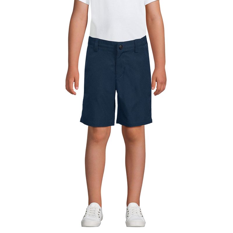 Lands' End Kids Husky Active Performance Chino Shorts