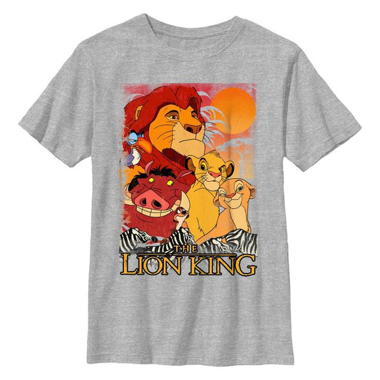 تي شيرت بتصميم قديم مستوحى من فيلم "الأسد الملك" للأولاد