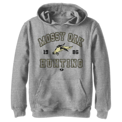 Boy's Mossy Oak 1986 Hunting Logo Pull Over Hoodie