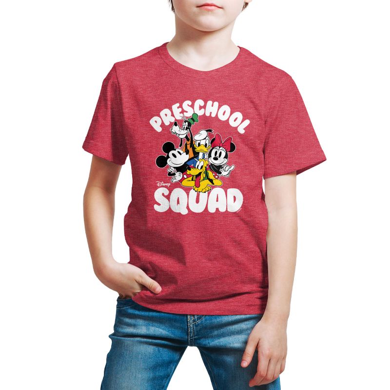 Boys' - Disney - Preschool Squad Short Sleeve Graphic T-Shirt