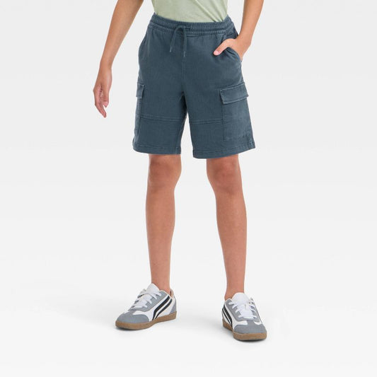 Boys' Mid-Rise Cargo Shorts - art class™
