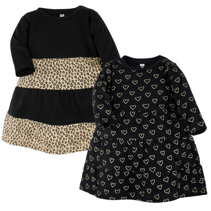 Luvable Friends Hudson Baby Long-Sleeve Dresses 2pk (Part 2)