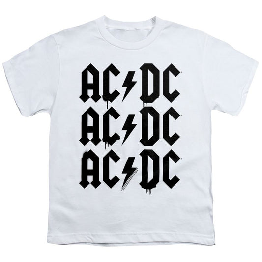تي شيرت ACDC 3 Up Splatter Drips للأولاد