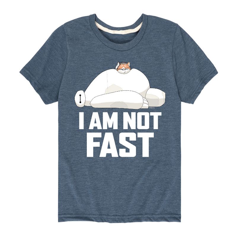 Boys' - Disney - Baymax I Am Not Fast Short Sleeve Graphic T-Shirt