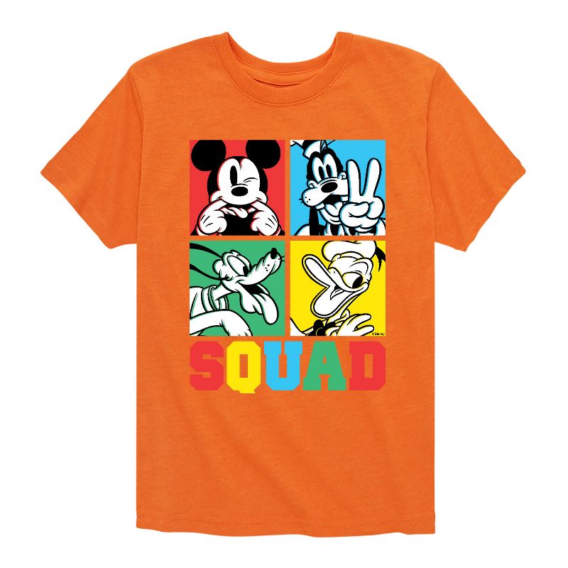 Boys' - Disney - Squad Grid Short Sleeve Graphic T-Shirt