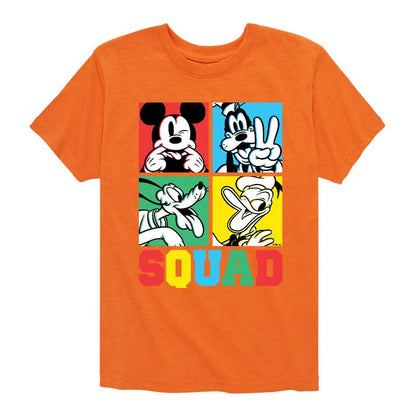 Boys' - Disney - Squad Grid Short Sleeve Graphic T-Shirt