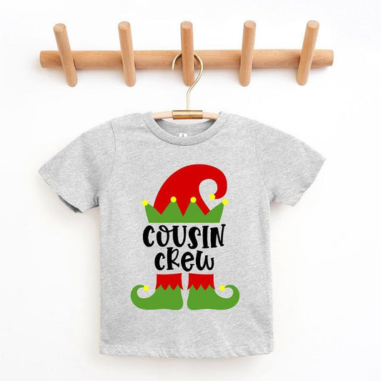 تي شيرت بأكمام قصيرة من مجموعة Cousin Crew Elf للشباب من Juniper Shop