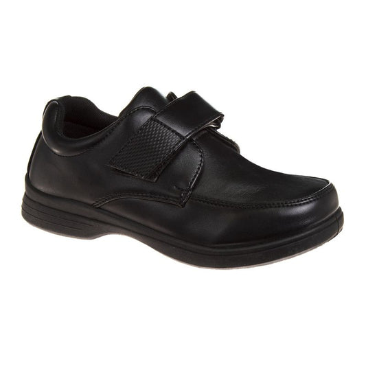 French Toast Toddler Boys’ Hook and Loop School Dress Shoes - Black