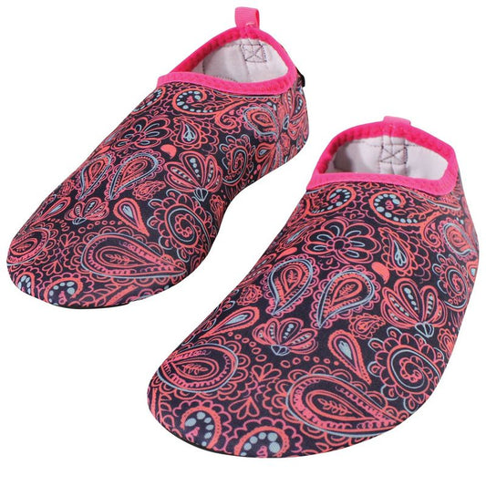Hudson Baby Kids and Adult Water Shoes for Sports, Yoga, Beach and Outdoors, Paisley Punch