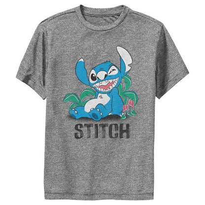 تي شيرت أداء Distressed Stitch Wink للأولاد من Lilo &amp; Stitch