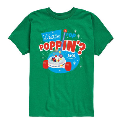 تي شيرت جرافيكي بأكمام قصيرة من فيشر برايس للأولاد - لعبة "ما هو بوبين"