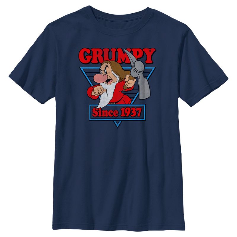 Boy's Snow White and the Seven Dwarves Grumpy Since '37 T-Shirt