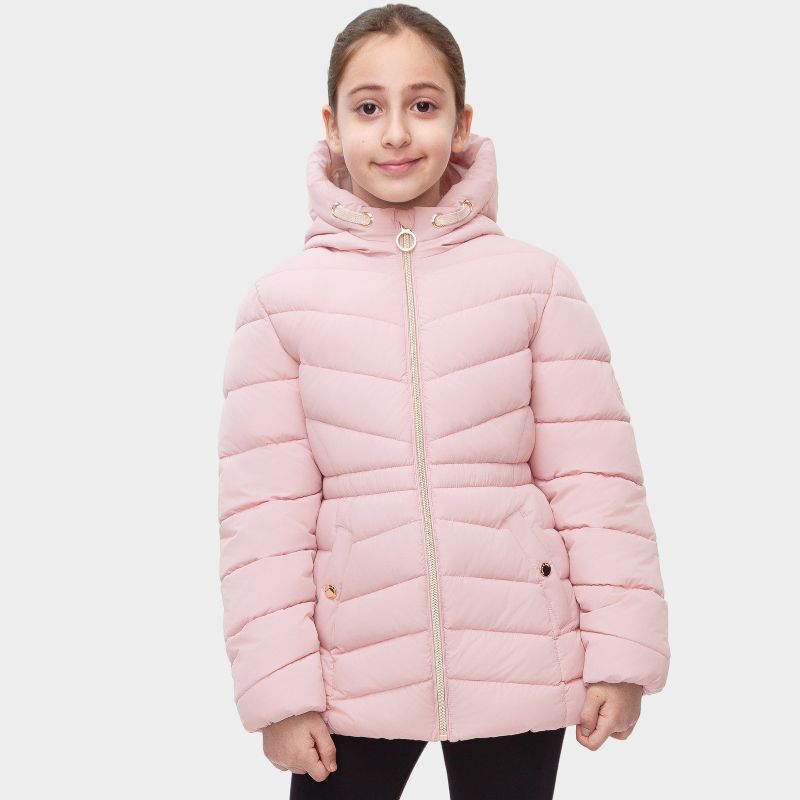 Rokka&Rolla Girls' Long Coat Puffer Jacket