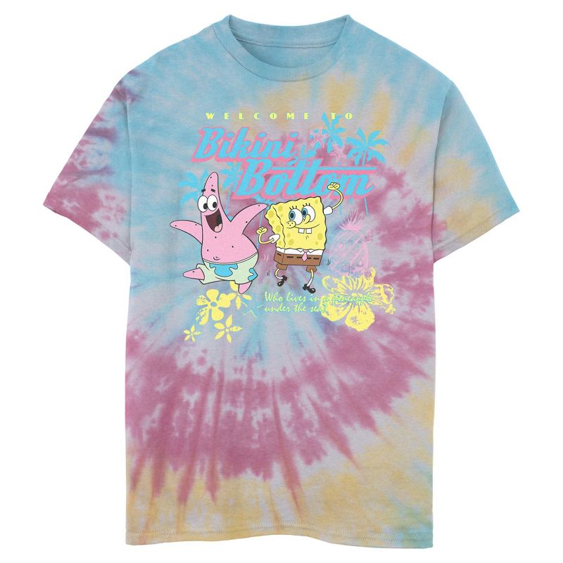 Boy's SpongeBob SquarePants Welcome to Bikini Bottom T-Shirt