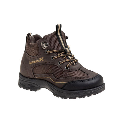 Avalanche Girls Boys Unisex Lace Up Combat Hiker Trailing Boots: Ankle Boots, Low-Heel Short Booties, Outdoor Shoes