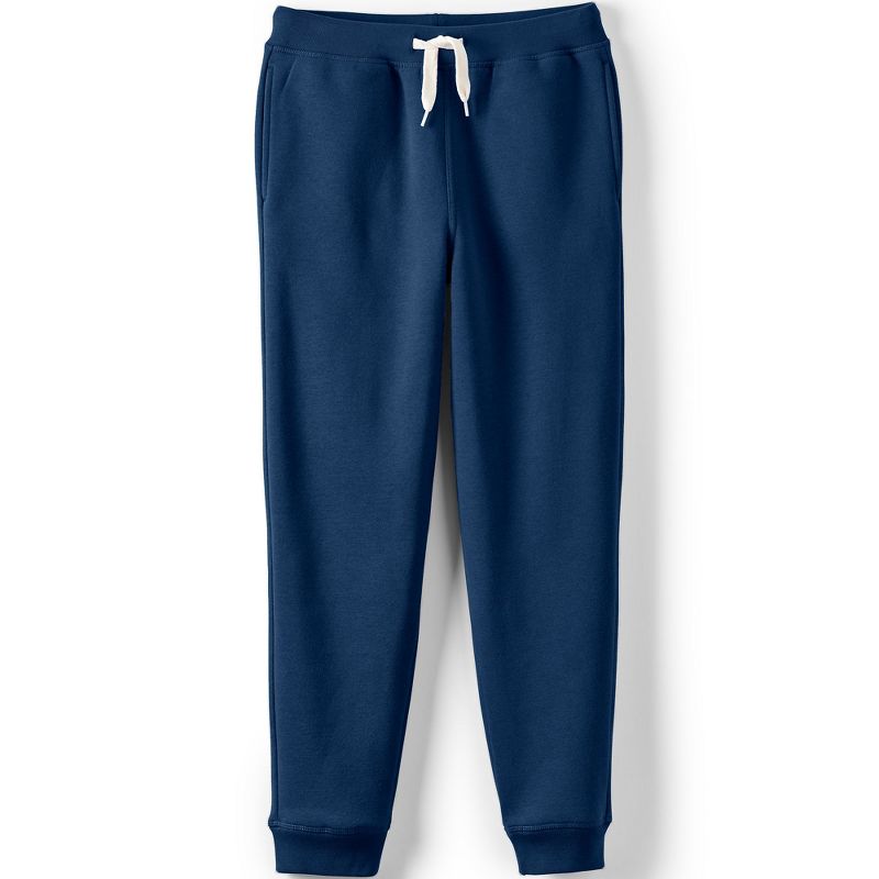 Lands' End Lands' End Kids Iron Knee Fleece Jogger Sweatpants
