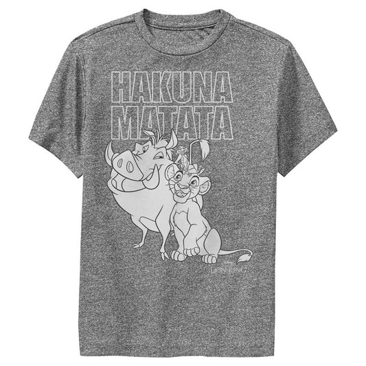 Boy's Lion King Hakuna Matata Friends Performance Tee