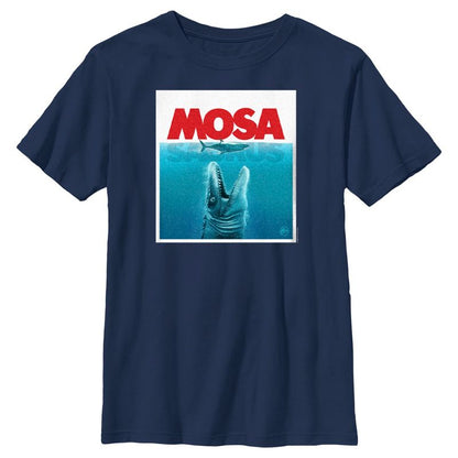 Boy's Jurassic World Mosasaurus Poster T-Shirt