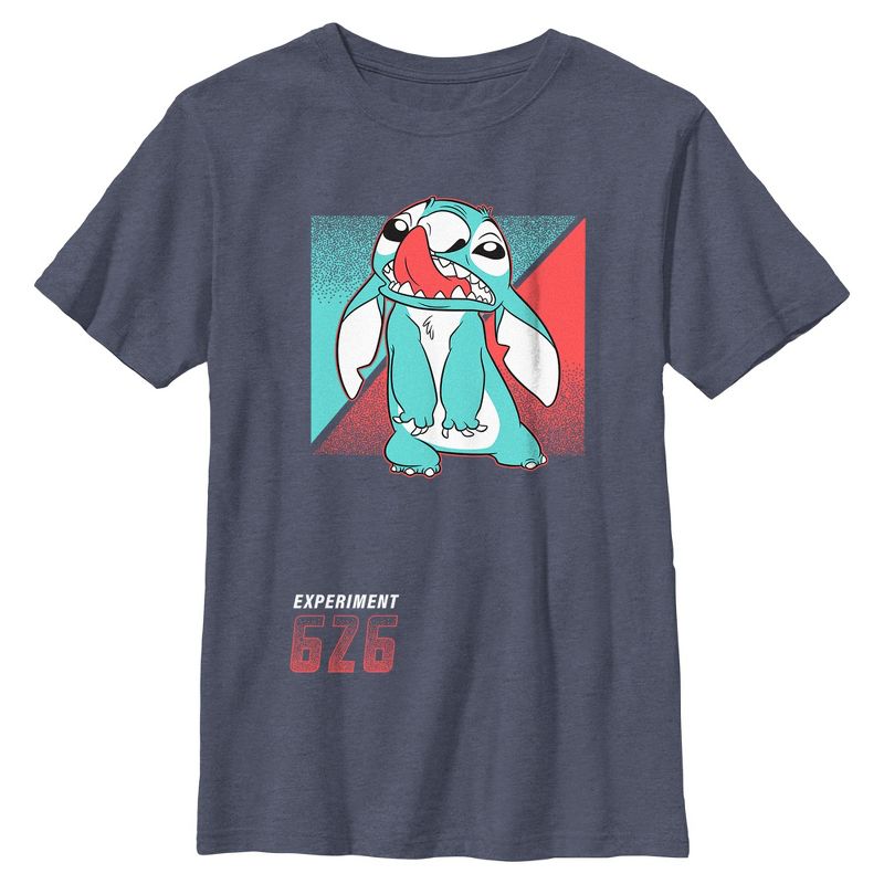 Boy's Lilo & Stitch Nose Picker Experiment 626 T-Shirt