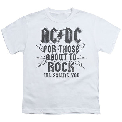 تي شيرت تحية ACDC للأولاد