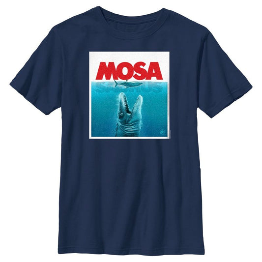 Boy's Jurassic World Mosasaurus Poster T-Shirt