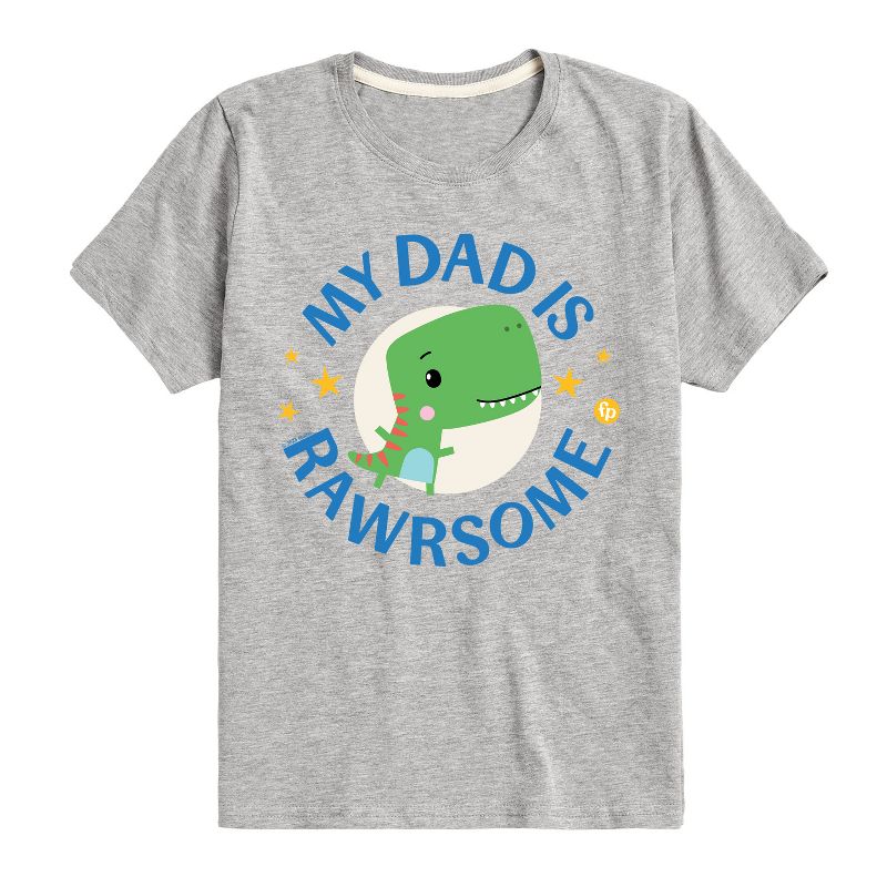 تي شيرت جرافيكي بأكمام قصيرة للأولاد من فيشر برايس - أبي رائع