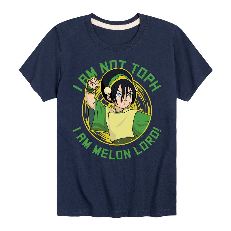 Boys' - Avatar: The Last Airbender - Toph Melon Lord Short Sleeve Graphic T-Shirt