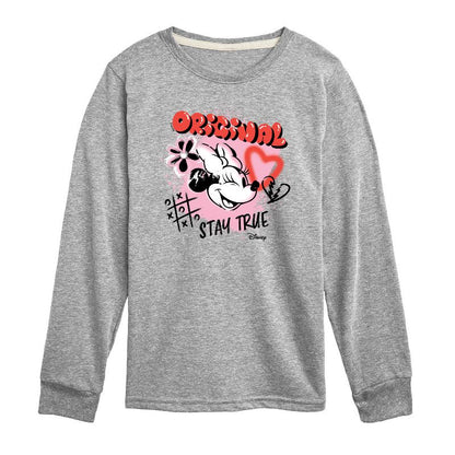 Boys' - Disney - Minnie Mouse Original Stay True Long Sleeve Graphic T-Shirt