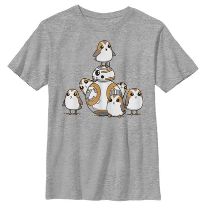 حفلة بورغ BB-8 من Star Wars مع كلب الهاسكي للأولاد