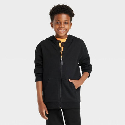 Boys' Fleece Zip-Up Sweatshirt - Cat & Jack™