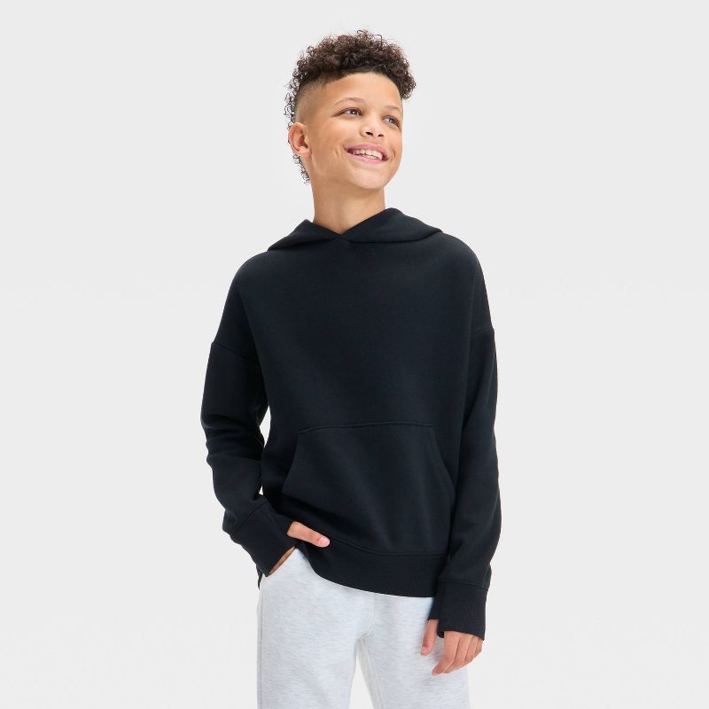 Boys' Fleece Hoodie Sweatshirt - art class™