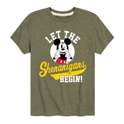 Boys' - Disney - Let The Shenanigans Begin Short Sleeve Graphic T-Shirt