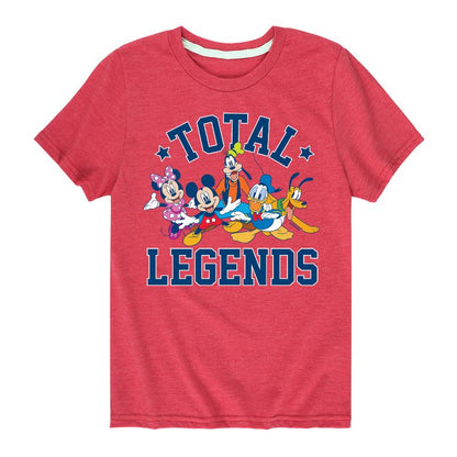 Boys' - Disney - Total Legends Short Sleeve Graphic T-Shirt