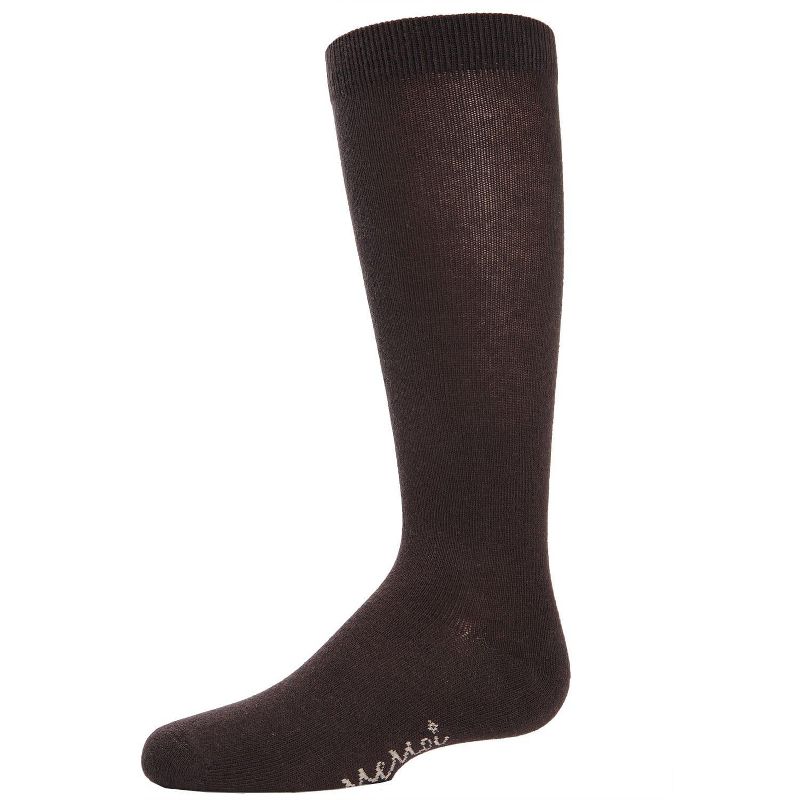 Memoi Kids' Basic Cotton Blend Knee High Socks