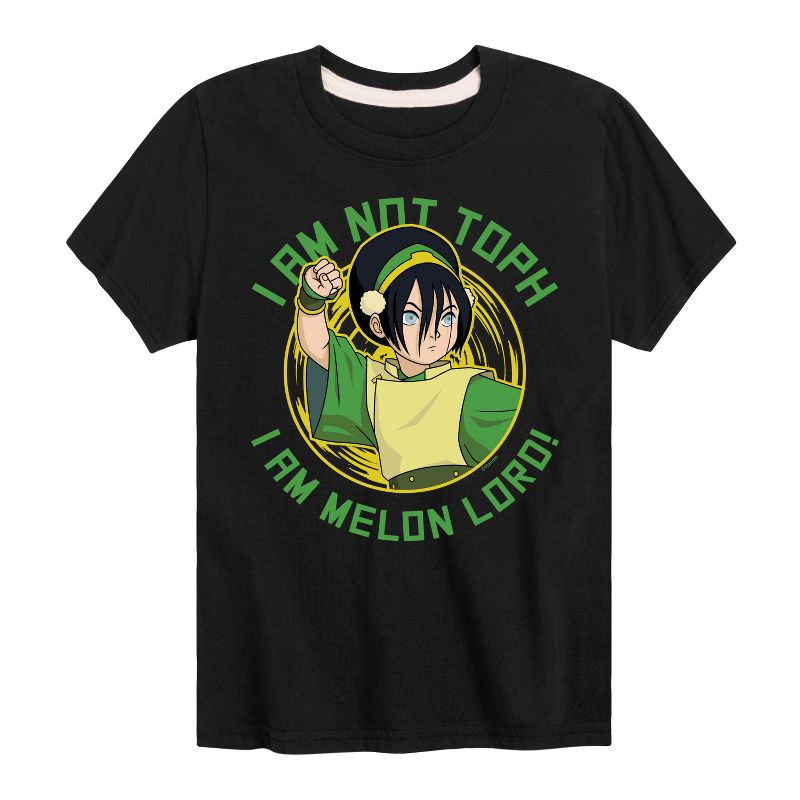 Boys' - Avatar: The Last Airbender - Toph Melon Lord Short Sleeve Graphic T-Shirt