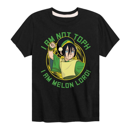 Boys' - Avatar: The Last Airbender - Toph Melon Lord Short Sleeve Graphic T-Shirt