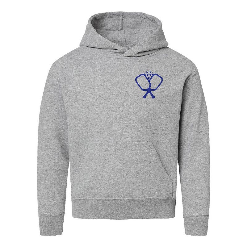 The Juniper Shop Pickleball Front And Back Youth Graphic Hoodie
